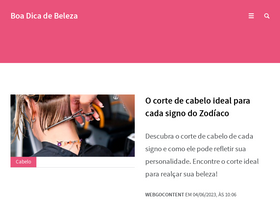 'boadicadebeleza.com.br' screenshot