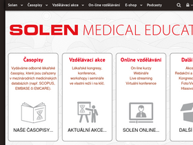 'solen.cz' screenshot
