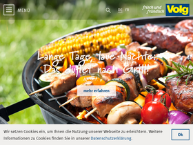 'volg.ch' screenshot