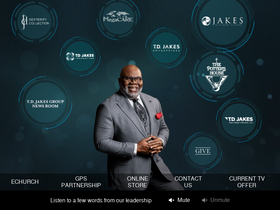 'tdjakes.org' screenshot