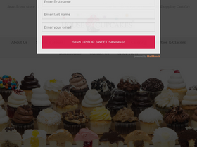 houseofcupcakes.com homepage screenshot