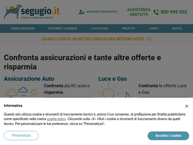 'segugio.it' screenshot