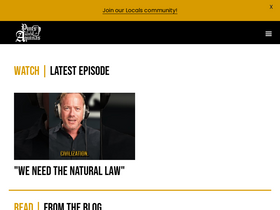 'pintswithaquinas.com' screenshot