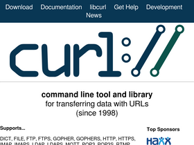 'curl.se' screenshot