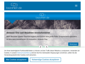 'bezahlen.de' screenshot