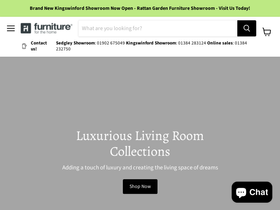 Furniture For The Home homepage screenshot