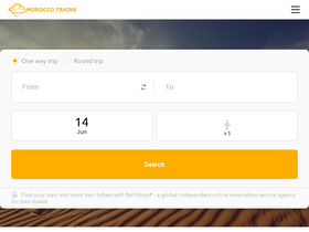 'moroccotrains.com' screenshot