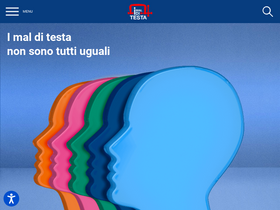 'imalditesta.com' screenshot