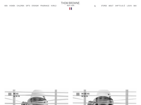 'thombrowne.com' screenshot