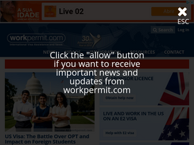 'workpermit.com' screenshot