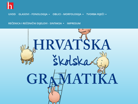 'gramatika.hr' screenshot