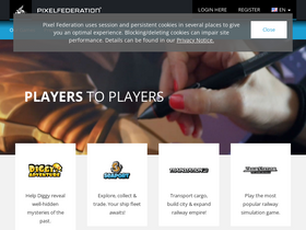 'pixelfederation.com' screenshot