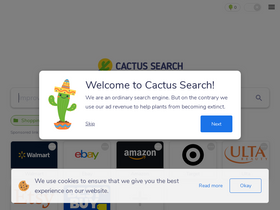 'cactus-search.com' screenshot