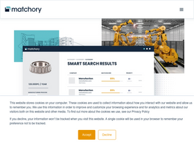 'matchory.com' screenshot