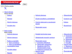 'kr-stredocesky.cz' screenshot