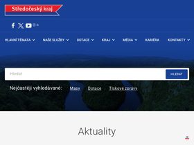 'kr-stredocesky.cz' screenshot