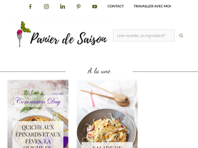 'panierdesaison.com' screenshot