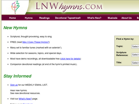 lnwhymns.com