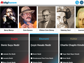 'bilgihanem.com' screenshot