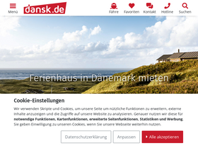 'dansk.de' screenshot