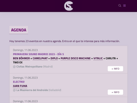 'clubbingspain.com' screenshot