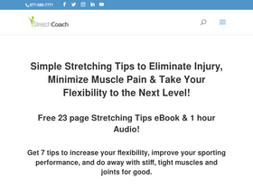 'stretchcoach.com' screenshot
