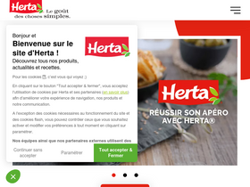 'herta.fr' screenshot
