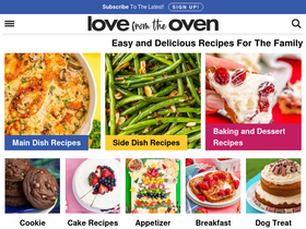 'lovefromtheoven.com' screenshot