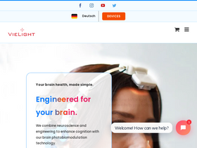 'vielight.com' screenshot