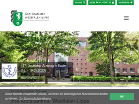 'aekwl.de' screenshot