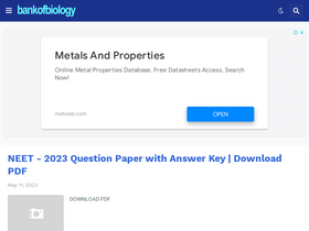 'bankofbiology.com' screenshot