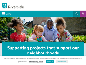 'riverside.org.uk' screenshot