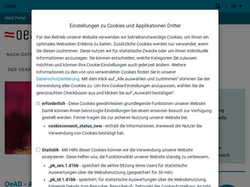 'oead.at' screenshot