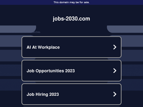 'jobs-2030.com' screenshot