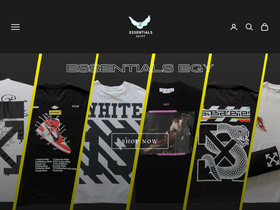 ESSENTIALS EGYPT website screenshot