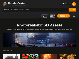 'rendercrate.com' screenshot