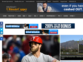 'ultimatecapper.com' screenshot