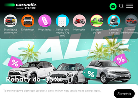 'carsmile.pl' screenshot