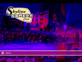 'skylinecomedy.com' screenshot