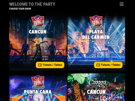 'cocobongo.com' screenshot