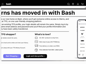 'sterns.co.za' screenshot