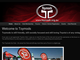 'toymods.org.au' screenshot