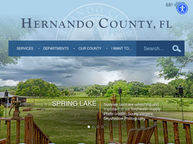 'hernandocounty.us' screenshot
