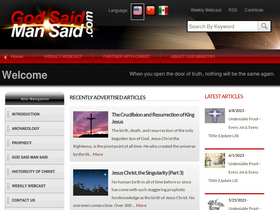 'godsaidmansaid.com' screenshot
