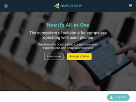'nsysgroup.com' screenshot