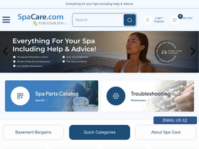 'spacare.com' screenshot