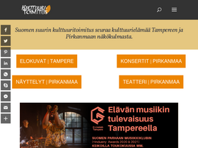 'kulttuuritoimitus.fi' screenshot