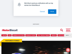 'motorbiscuit.com' screenshot