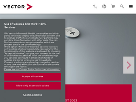 'vector.com' screenshot