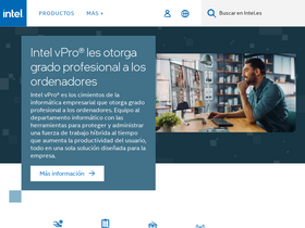 'intel.es' screenshot